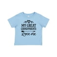 thumbnail image 1 of Inktastic My Great Grandparents Love Me Boys or Girls Baby T-Shirt, 1 of 5