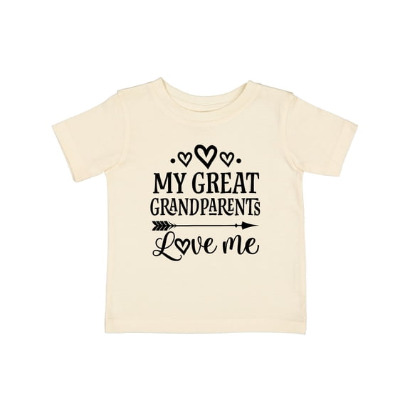 Inktastic My Great Grandparents Love Me Boys or Girls Baby T-Shirt