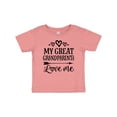 thumbnail image 1 of Inktastic My Great Grandparents Love Me Boys or Girls Baby T-Shirt, 1 of 5