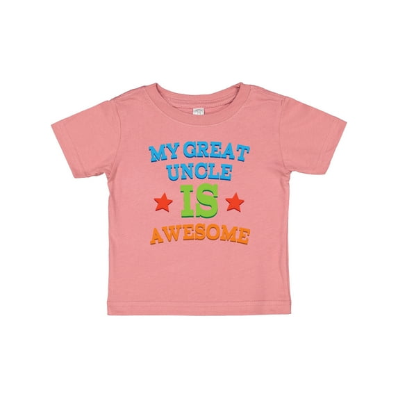 Inktastic My Great Uncle Is Awesome Boys or Girls Baby T-Shirt