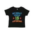 thumbnail image 1 of Inktastic My Great Uncle is Awesome Boys or Girls Toddler T-Shirt, 1 of 5