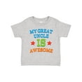 thumbnail image 1 of Inktastic My Great Uncle is Awesome Boys or Girls Toddler T-Shirt, 1 of 5