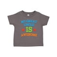 thumbnail image 1 of Inktastic My Great Uncle is Awesome Boys or Girls Toddler T-Shirt, 1 of 5