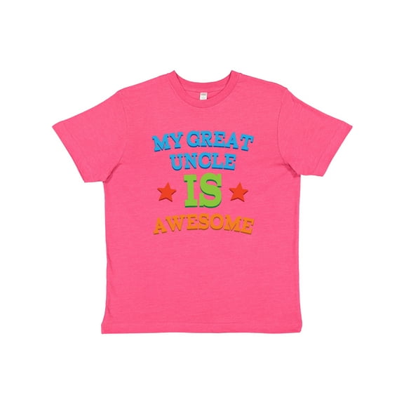 Inktastic My Great Uncle Is Awesome Youth T-Shirt