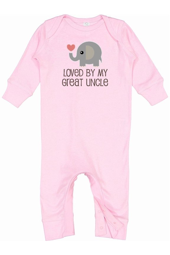 My Great Uncle Loves Me Baby Romper Coveralls