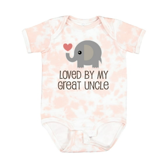 Inktastic My Great Uncle Loves Me Boys or Girls Baby Bodysuit