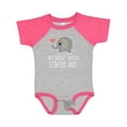 thumbnail image 1 of Inktastic My Great Uncle Loves Me Boys or Girls Baby Bodysuit, 1 of 5