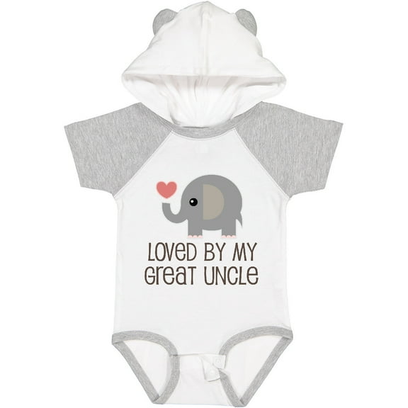 Inktastic My Great Uncle Loves Me Boys or Girls Baby Bodysuit