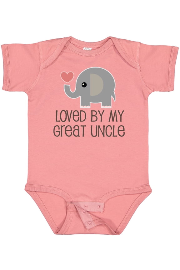 My Great Uncle Loves Me Boys or Girls Baby Bodysuit