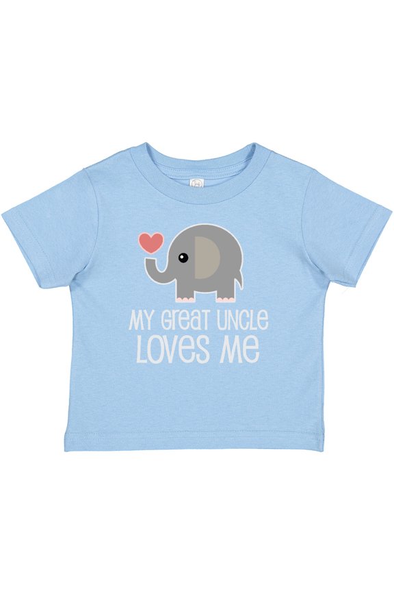 My Great Uncle Loves Me Boys or Girls Baby T-Shirt