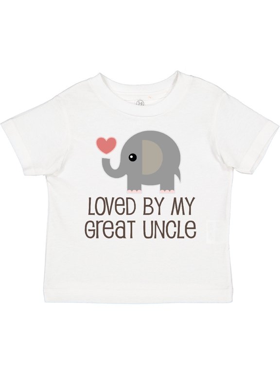 My Great Uncle Loves Me Boys or Girls Toddler T-Shirt