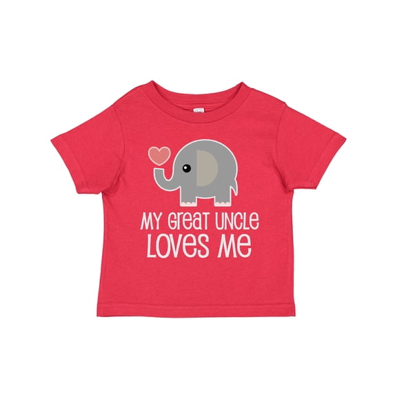 Inktastic My Great Uncle Loves Me Boys or Girls Toddler T-Shirt