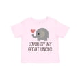 thumbnail image 1 of Inktastic My Great Uncle Loves Me Boys or Girls Toddler T-Shirt, 1 of 5