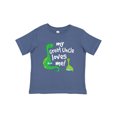 thumbnail image 1 of Inktastic My Great Uncle Loves Me Dinosaur Boys Baby T-Shirt, 1 of 5
