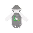 thumbnail image 1 of Inktastic My Great Uncle Loves Me Dinosaur Boys Long Sleeve Baby Bodysuit, 1 of 5