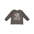 thumbnail image 1 of Inktastic My Great Uncle Loves Me Gift Boys or Girls Long Sleeve Toddler T-Shirt, 1 of 5
