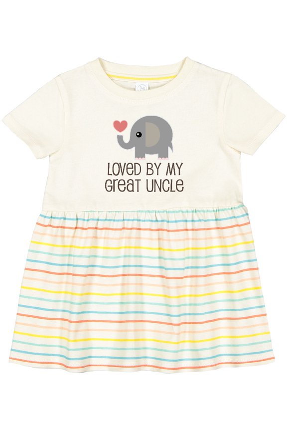 My Great Uncle Loves Me Girls Baby Dress