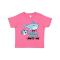 thumbnail image 1 of Inktastic My Great Uncle Loves Me with Cute Sharks Boys or Girls Toddler T-Shirt, 1 of 5