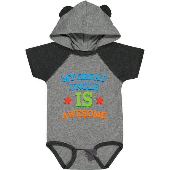 Inktastic My Great Uncle is Awesome Boys or Girls Baby Bodysuit