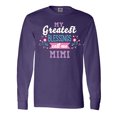 thumbnail image 1 of Inktastic My Greatest Blessings Call Me Mimi with Flowers Long Sleeve T-Shirt, 1 of 5