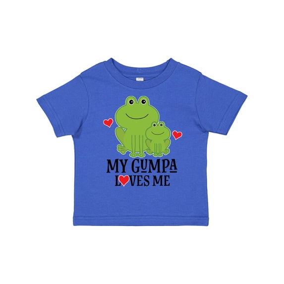 Inktastic My Gumpa Loves Me Grandson Boys Toddler T-Shirt