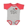 thumbnail image 1 of Inktastic My Heart Belongs Firefighter Girls Baby Bodysuit, 1 of 5