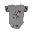 thumbnail image 1 of Inktastic My Heart Belongs Firefighter Girls Baby Bodysuit, 1 of 4
