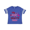 thumbnail image 1 of Inktastic My Heart Belongs to My Daddy Boys or Girls Toddler T-Shirt, 1 of 4