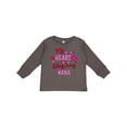 thumbnail image 1 of Inktastic My Heart Belongs to My Nana Boys or Girls Long Sleeve Toddler T-Shirt, 1 of 5