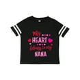thumbnail image 1 of Inktastic My Heart Belongs to My Nana Boys or Girls Toddler T-Shirt, 1 of 5
