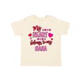 thumbnail image 1 of Inktastic My Heart Belongs to My Nana Boys or Girls Toddler T-Shirt, 1 of 5