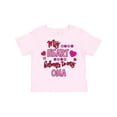 thumbnail image 1 of Inktastic My Heart Belongs to My Oma Boys or Girls Toddler T-Shirt, 1 of 5