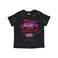 thumbnail image 1 of Inktastic My Heart Belongs to My Oma Boys or Girls Toddler T-Shirt, 1 of 5