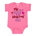 thumbnail image 1 of Inktastic My Heart Belongs to my Oma Boys or Girls Baby Bodysuit, 1 of 5