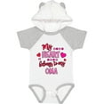 thumbnail image 1 of Inktastic My Heart Belongs to my Oma Boys or Girls Baby Bodysuit, 1 of 5