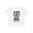 thumbnail image 1 of Inktastic My Hero is Now My Angel Brain Cancer Awareness Boys or Girls Toddler T-Shirt, 1 of 5