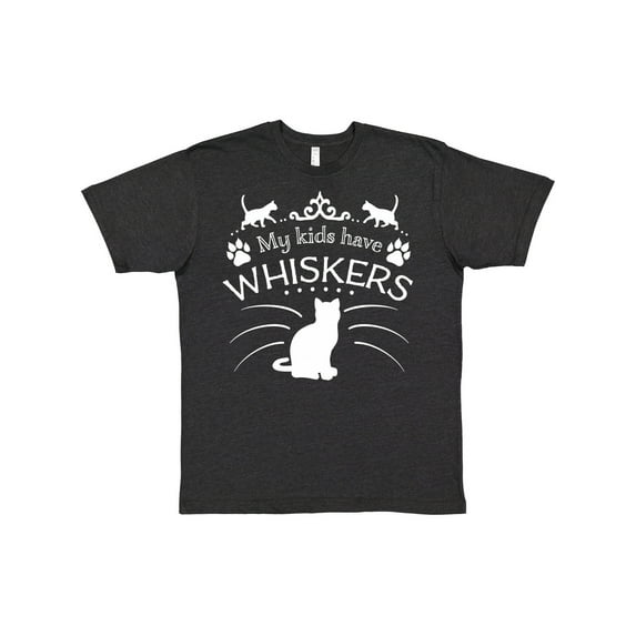 Inktastic My Kids Have Whiskers- Cat Family Pets T-Shirt
