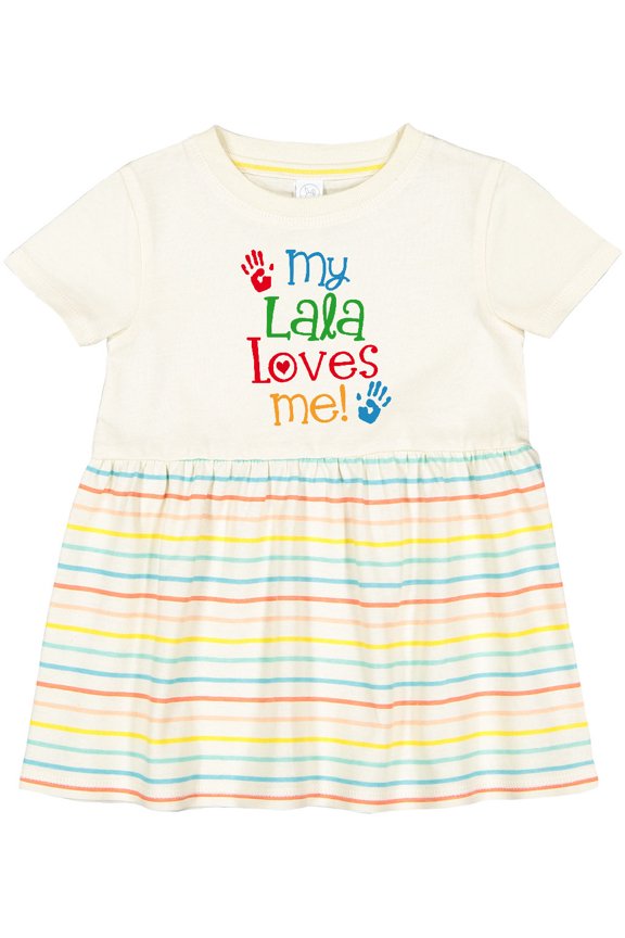 My Lala Loves Me Grandchild Girls Baby Dress