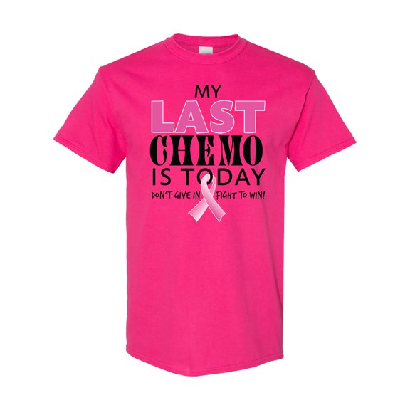 Inktastic My Last Chemo is Today T-Shirt