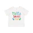 thumbnail image 1 of Inktastic My Lita Loves Me Grandchild Boys or Girls Baby T-Shirt, 1 of 5