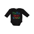thumbnail image 1 of Inktastic My Lita Loves Me Grandchild Boys or Girls Long Sleeve Baby Bodysuit, 1 of 5