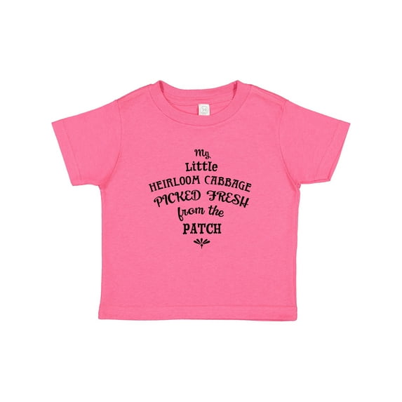 Inktastic My Little Heirloom Cabbage Picked Fresh from the Patch Boys or Girls Baby T-Shirt