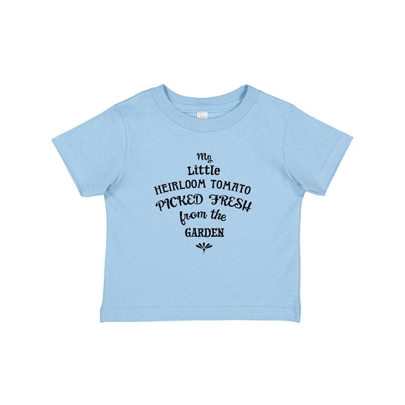 Inktastic My Little Heirloom Tomato Picked Fresh From the Garden Boys or Girls Baby T-Shirt