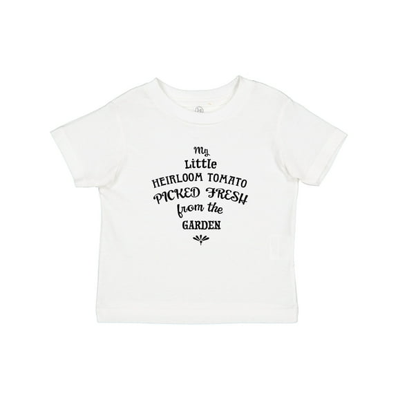 Inktastic My Little Heirloom Tomato Picked Fresh From the Garden Boys or Girls Baby T-Shirt