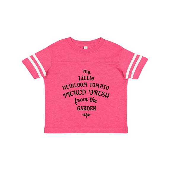 Inktastic My Little Heirloom Tomato Picked Fresh from the Garden Boys or Girls Toddler T-Shirt
