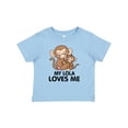 thumbnail image 1 of Inktastic My Lola Loves Me Boys or Girls Baby T-Shirt, 1 of 5
