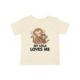 thumbnail image 1 of Inktastic My Lola Loves Me Boys or Girls Baby T-Shirt, 1 of 5