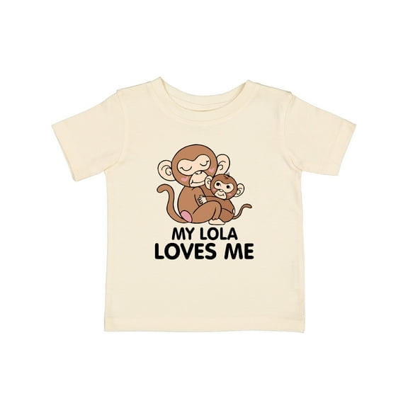 Inktastic My Lola Loves Me Boys or Girls Baby T-Shirt