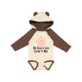 thumbnail image 1 of Inktastic My Lola and Lolo Love Me Girls Long Sleeve Baby Bodysuit, 1 of 5