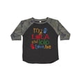 thumbnail image 1 of Inktastic My Lola and Lolo Love Me Grandchild Boys or Girls Toddler T-Shirt, 1 of 5